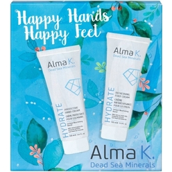 Косметический набор Happy Hands Happy Feet (Защитный крем для рук Protective Hand Cream, 100 мл + Освежающий крем для ног Refreshing Foot Cream,100 мл)