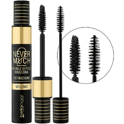Объёмная тушь для ресниц с двойным эффектом Never2Much Double Effect Mascara Definizione Volume, тон black, 12 мл