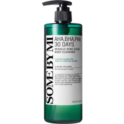 Успокаивающий очищающий гель для душа для проблемной кожи AHA.BHA.PHA 30 Days Miracle Acne Clear Body Cleanser, 400 г