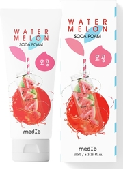Мягкая пенка для умывания с экстрактом арбуза Watermelon Soda Foam, 100 мл