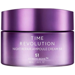 Антивозрастной ночной ампульный крем для лица Missha Time Revolution Night Repair Ampoule Cream 5X, 50 мл