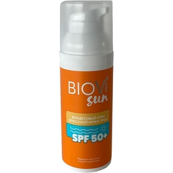 Biovi Sun Вельветовый крем для сухой кожи лица SPF 50+, 50 мл.