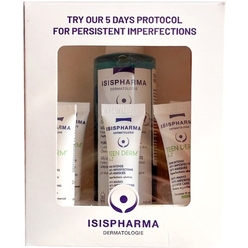 Isispharma Teen Derm Набор против акне: очищающий гель, 100 мл + крем с азелаиновой кислотой 15%, 5×5 мл