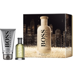 Набор парфюмерно-косметический BOSS HUGO BOSS BOTTLED (Туалетная вода для мужчин 50мл + Мужской гель для душа 100мл)