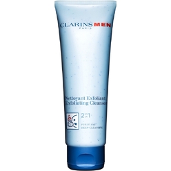 Очищающий и отшелушивающий мужской крем для лица «2 в 1» Clarins Men Exfoliating Cleanser 125 мл