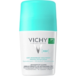 Шариковый дезодорант Vichy, регулирующий избыточное потоотделение 48 часов, 50 мл
