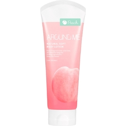 Лосьон для тела с экстрактом персика Around Me Natural Soft Body Lotion Peach, 230 мл