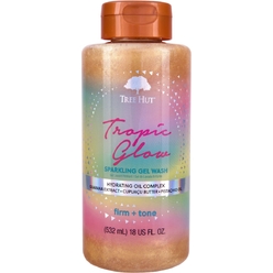Гель для душа с шиммером с ароматом миндаля и сандала Tropic Glow
