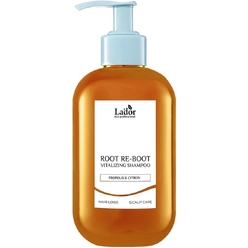 La'dor Шампунь тонизирующий для сухой кожи головы Root Re-Boot Vitalizing Shampoo (Propolis & Citron), 350 мл