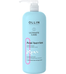 Ollin Ultimate Care Кондиционер для окрашенных волос с экстрактом ягод асаи, 1000 мл