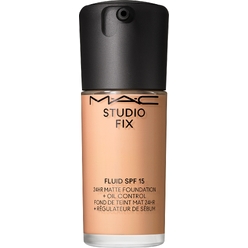Тональная основа MAC Studio Fix Fluid Spf15 24HR Matte Foundation + Oil Control
