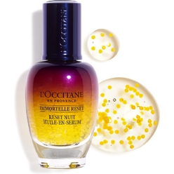 Ночная сыворотка для восстановления и обновления кожи Бессмертник Immortelle Reset Overnight Reset Oil-in-Serum, 30 мл