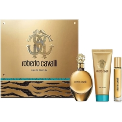 Набор парфюмерно-косметический (Парфюмерная вода Roberto Cavalli, 75 мл; Парфюмерная вода Roberto Cavalli, 15 мл; Лосьон для тела Roberto Cavalli, 100 мл)