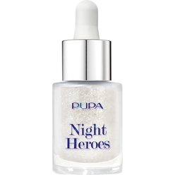 Хайлайтер в каплях для лица и области декольте Night Heroes Sparkling Drops Illuminante, 15 мл