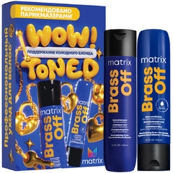 Matrix Total Results Brass Off Набор (Шампунь 300 мл + Кондиционер 300 мл)