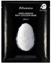 Тканевая маска для упругости кожи лица Water Luminous Silky Cocoon Mask Black, 35 мл