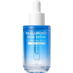 Увлажняющая корректирующая сыворотка для ухода за пористой кожей лица Hyaluronic Pore Refine Correcting Serum Real Shot, 30 мл