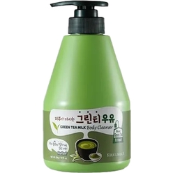Гель для душа с зеленым чаем Kwailnara Green Tea Milk Body Cleanser, 560 мл