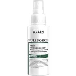 Ollin Full Force Крем-кондиционер против ломкости волос с экстрактом бамбука, 100 мл