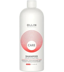 Ollin Care Шампунь, сохраняющий цвет и блеск окрашенных волос, 1000 мл