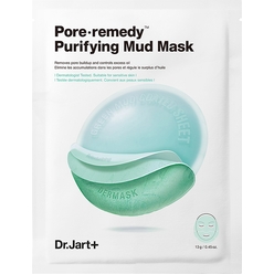 Обновляющая маска для лица с зеленой глиной Dr.Jart+ Dermask Pore remedy Purifying Mud Mask 13 г