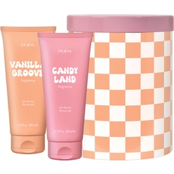Набор (Гель для душа Candy Land Fragrance, 200 мл и Гель для душа Vanilla Groove Fragrance, 200 мл)