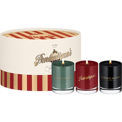 Набор свечей ароматических (FESTIVE FOLLY, 65 г+ COMOROS PEARL, 65 г + MADURO LEAF, 65 г)