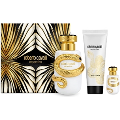 Набор: Духи ROBERTO CAVALLI SERPENTINE, 100 мл, Духи ROBERTO CAVALLI SERPENTINE, 7,5 мл, Лосьон для тела ROBERTO CAVALLI SERPENTINE, 100 мл