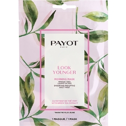 Утренняя тканевая маска для разглаживания и лифтинга кожи лица LOOK YOUNGER Morning Mask 20 г
