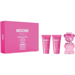 Набор парфюмерно-косметический Moschino Toy 2 Bubble Gum ( Туалетная  вода 50мл+Лосьон для тела парфюмированный 50 мл+ Гель для ванны и душа парфюмированный 50мл)