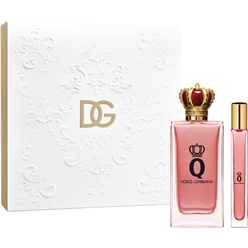 Набор парфюмерный Q by Dolce&Gabbana Eau De Parfum Intense (Парфюмерная вода интенсивная,100 мл+Парфюмерная вода интенсивная,10 мл)