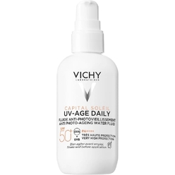 Солнцезащитный флюид для лица против признаков фотостарения Vichy Capital Soleil UV-Age Daily SPF50+, 80 мл