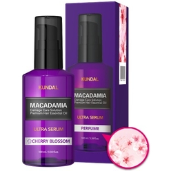 Сыворотка для волос KUNDAL MACADAMIA ULTRA HAIR SERUM CHERRY BLOSSOM, 100 мл