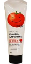 Пенка для умывания с экстрактом томата Around Me Tomato Foam, 150 мл