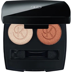 Палетка теней для век двухцветная Cure Make Up Golden Hour Duo Eye Shadow Palette, тон 01