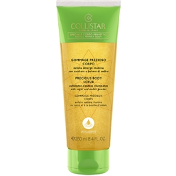 Скраб для тела с сахаром и янтарной пудрой Precious Body Scrub Exfoliates Cleanses Illuminates with sugar and amber powder, 250 мл