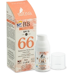 Крем ухаживающий солнцезащитный с тонирующим эффектом Tinted Sun Protection Face Care №66