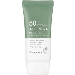 Солнцезащитный крем Kwailnara Aloevera Moisture Real Soothing Sun CreamSPF 50+ и PA++++ , 50 г