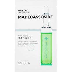 Missha Восстанавливающая маска для лица Mascure Rescue Solution Sheet Mask (Madecassoside), 28 мл