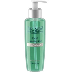 Мыло очищающее для лица с экстрактом зеленого чая Facial Cleansing Soap - Green Tea Extract, 210 мл