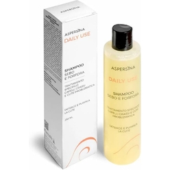 Pharmalife Research Aspersina Daily Use Shampoo Sebo E Forfora Шампунь для ежедневного применения, для жирной кожи головы, себорегулирующий против перхоти с муцином улитки и салициловой кислотой