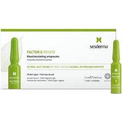 Sesderma Factor G Renew Биостимулирующее средство в ампулах для лица 7шт х 1.5мл