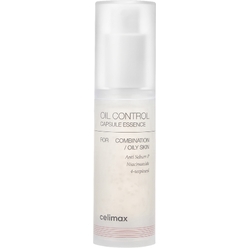 Нормализующая сыворотка с микрокапсулами Celimax Oil Control Capsule Essence, 30 мл