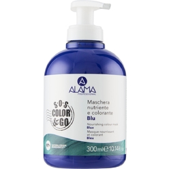 Питательная оттеночная маска для волос Nourishing Colour Mask, Тон Голубой (Blue), 300 мл