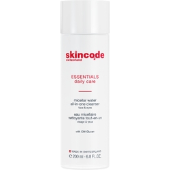 Универсальная очищающая мицеллярная вода для лица и глаз ESSENTIALS All-in-one Cleanser - Micellar Water 200 мл