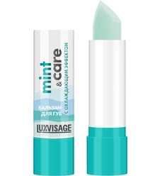 Бальзам для губ Luxvisage Mint & Care с охлаждающим эффектом, 3,9 г