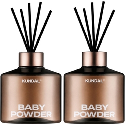 Парфюм для дома в диффузоре Kundal Perfume Diffuser Baby Powder, 200 мл х 2