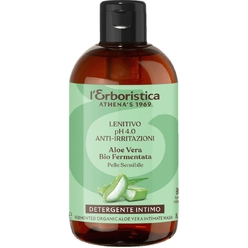 Гель для интимной гигиены с Алоэ Вера L'Erboristica Fermented Organic Aloe Vera Intimate Wash, 250 мл
