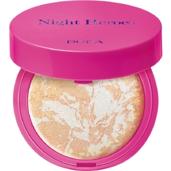 Хайлайтер для лица Night Heroes Face Higlighter, 001- Hypnotic Shine, 2 г