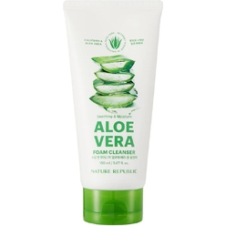 Успокаивающая и увлажняющая очищающая пенка для лица Soothing & Moisture Aloe Vera Foam Cleanser, 150 мл